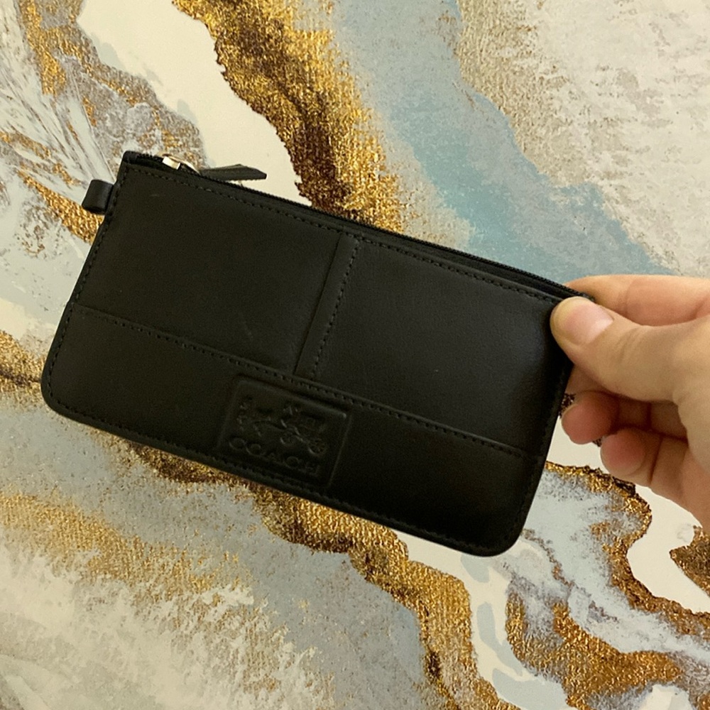 Black Coach Wallet